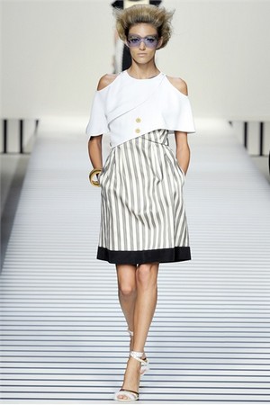 fendi donna collezione primavera estate 2012 02
