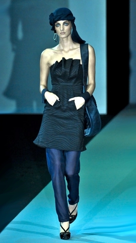 giorgio armani abito primavera estate 2011