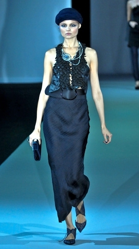 giorgio armani cintura maxi primavera estate 2011