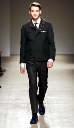 dunhill giacca collo pelliccia autunno inverno 2010 2011