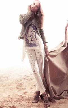 Kor@Kor-pantalone-maxi-maglia-bianca