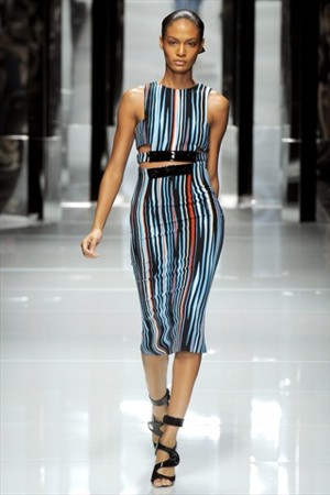 versace abitomulticolor collezione pe 2011