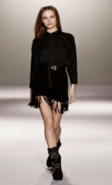 stefanel autunno inverno 2010 2011 frange
