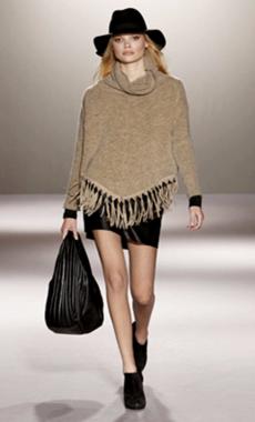 stefanel autunno inverno 2010 2011 poncho