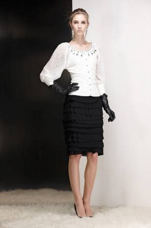 un look raffinato e cangiante con maria grazia severi donna collezione autunno inverno 2012 2013 05