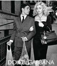 madonna per dolce e gabbana ai 2010 2011