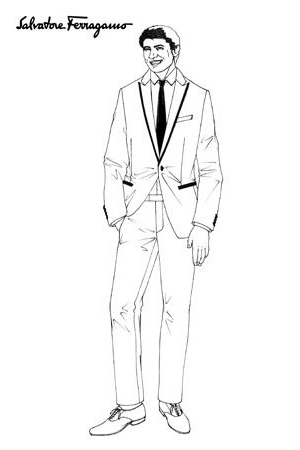 gianni morandi sanremo 2011 veste salvatore ferragamo