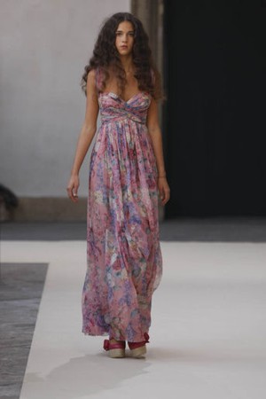 luisa beccaria abito stampe pe 2011