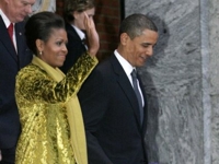 Michelle Obama veste Calvin Klein