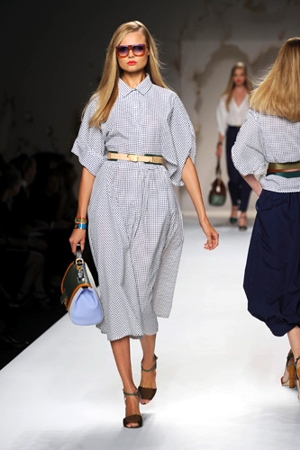 fendi abito primavera estate 2011