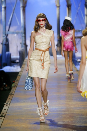 christian dior abito tubino primavera estate 2011