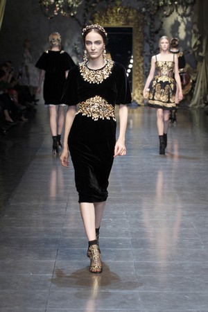 preziose suggestioni orientali per dolce e gabbana collezione donna autunno inverno 2012 2013 04