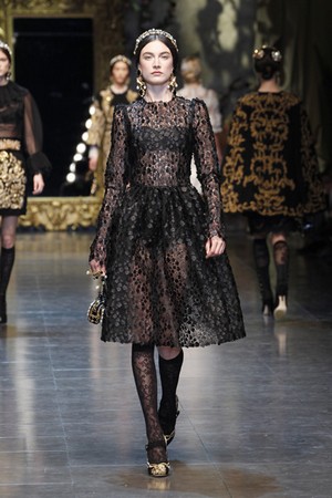 preziose suggestioni orientali per dolce e gabbana collezione donna autunno inverno 2012 2013 08