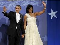 Il presidente degli USA Obama balla con sua moglie Michelle 