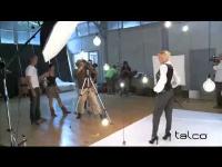 Talco Video Backstage Spot con Paola Barale