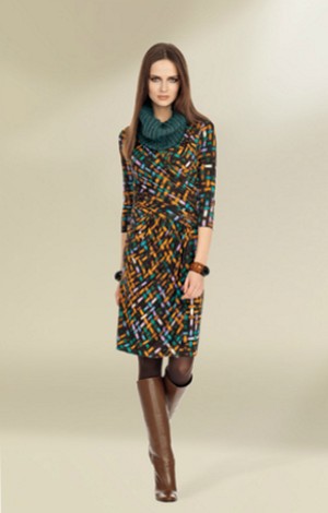 luisa spagnoli ai 2012 2013 abito geometrie