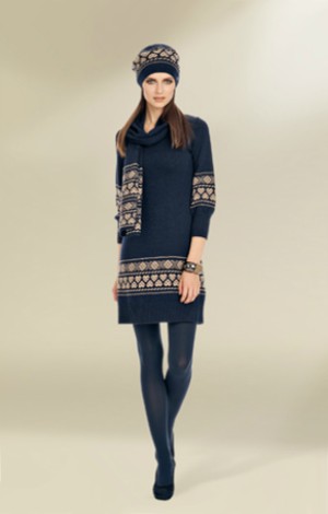 luisa spagnoli ai 2012 2013 abito lana