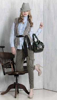 kocca autunno inverno 2010 2011 gilet pelliccia