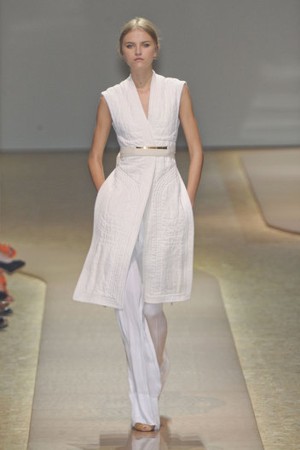 celine completo bianco primavera estate 2011