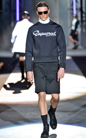 dsquared2 collezione pe 2013 pantalone corto