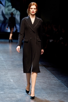 dolce e gabbana collezione autunno inverno 2010 2011 cappotto