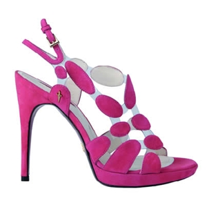 cesare paciotti collezione primavera estate 2010 scarpe viola