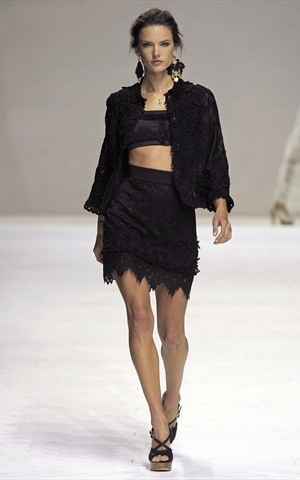 dolce e gabbana completo primavera estate 2011