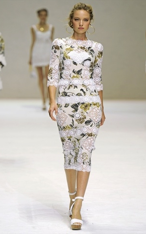 dolce e gabbana fiori primavera estate 2011