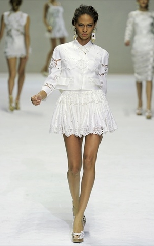 dolce e gabbana gonna primavera estate 2011