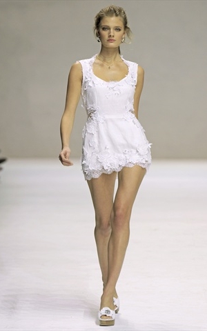 dolce e gabbana mini abito primavera estate 2011