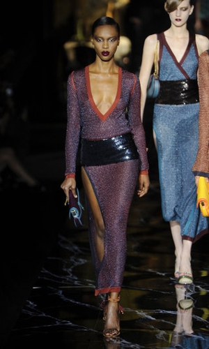 louis vuitton abito lurex primavera estate 2011