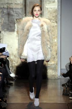 antonio berardi autunno inverno 2010 2011 pelliccia